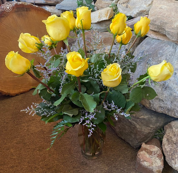 Choice of Color Roses - 1 Dozen