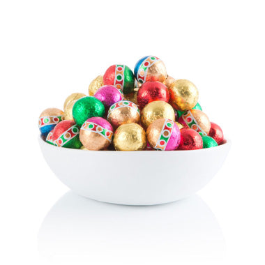 Gardner's Candies Solid Chocolate Christmas Foiled Balls