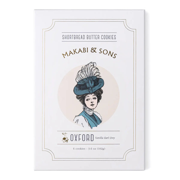 Makabi & Sons Shortbread Butter Cookies-Vanilla Earl Grey