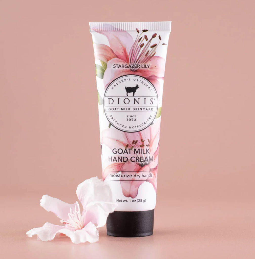Dionis Goat Milk Hand Cream 1oz Nicola Flora Dionis goat milk hand cream 1oz nicola flora