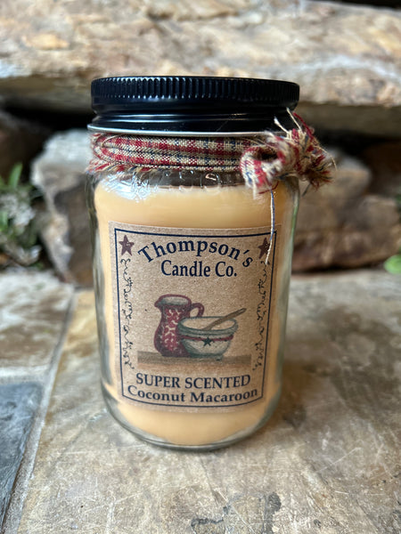 Super Scented Candles by Thompson's Candle Comypany