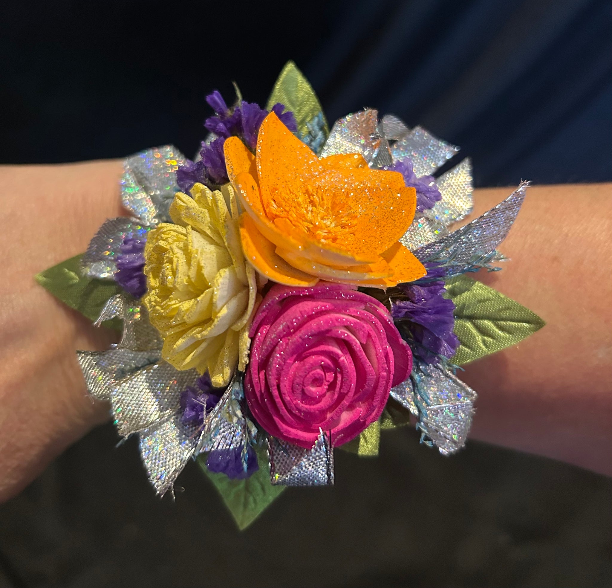 Always and Forever Wrist Corsage – Nicola Flora