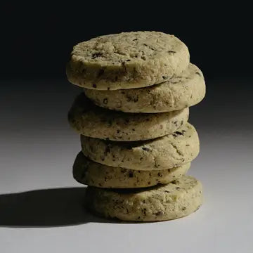 Makabi & Sons Shortbread Butter Cookies- Matcha Toasted Black Sesame