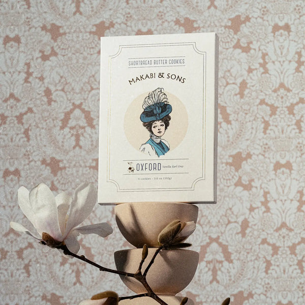 Makabi & Sons Shortbread Butter Cookies-Vanilla Earl Grey