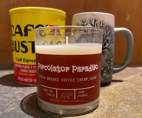 Ursidae Candle Company Percolator Paradiso