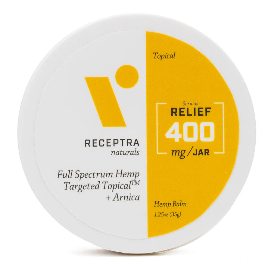 Serious Relief Targeted Topical 200mg CBD + Arnica by Receptra