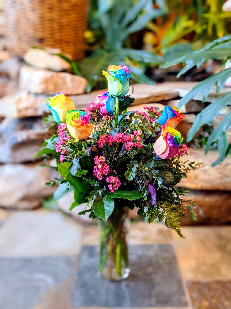 Rainbow Flowers Bouquet