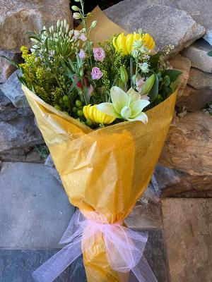 Designer's Choice - Mixed Bouquet Wrapped in Cellophane